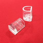 HPR 67 Tűsarkú cipőre sarokvédő. Mérete: 7 x 7 mm - CLEAR (Szntelen)